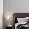 Modern simple creative bird bedroom bedside chandelier