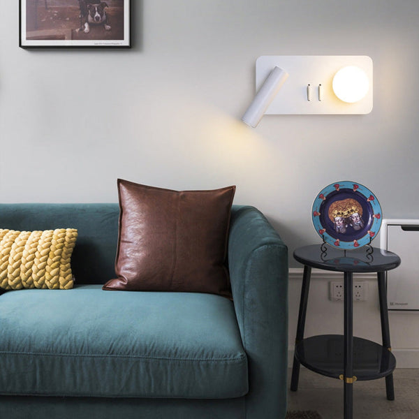 Cloud bedroom bedside wall lamp