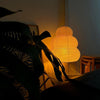 Japanese style wabi-sabi style rice paper floor lamp