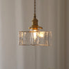 Japanese style vintage brass glass dining room bedroom Pendant light