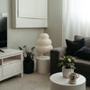 Japanese style wabi-sabi style rice paper floor lamp