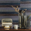 Round glass cloud stone bedside table lamp