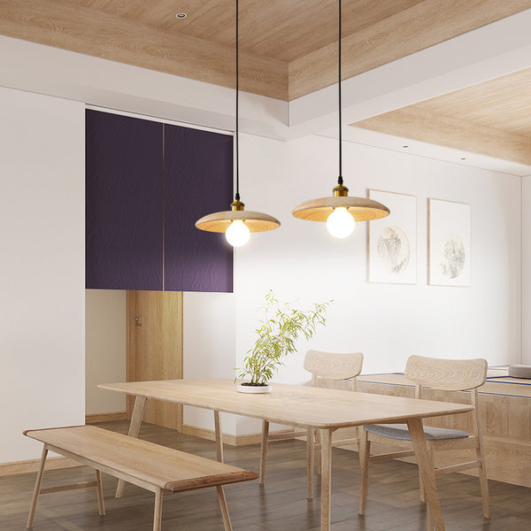 Wabi-sabi style Japanese restaurant chandelier