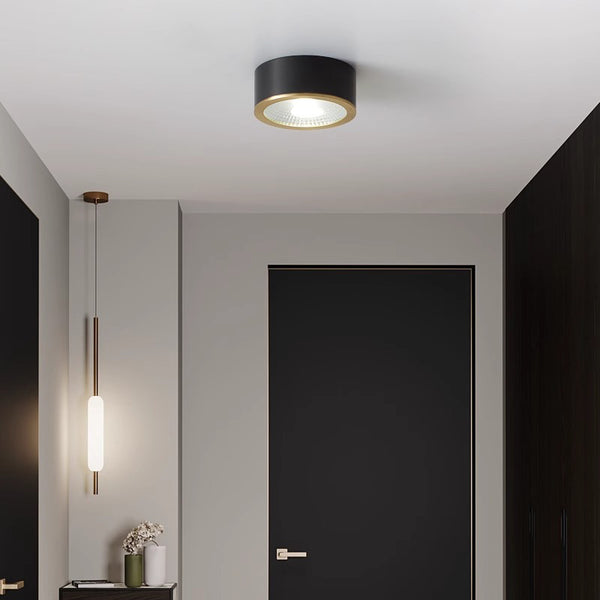 Plafonnier LED pour balcon, allée, tout en cuivre