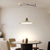 Lustre de salle à manger en forme de soucoupe volante de style crème