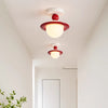 Cream Style Creative Planet Ceiling Lamp