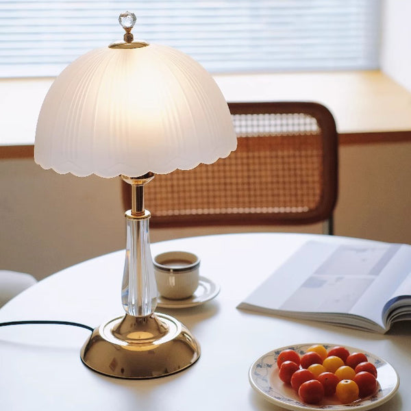 Lampe de chevet créative en forme de champignon pour chambre à coucher