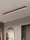 Lange Deckenlampe im japanischen Stil