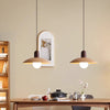 Japanese retro log style restaurant chandelier