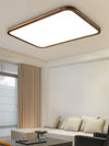 LED-Deckenleuchte aus Walnussholz
