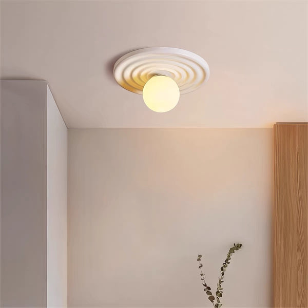 Creative water ripple ceiling lamp