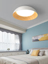 Nordische kreative Deckenlampe mit Holzmaserung