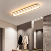 Elliptical strip LED corridor ceiling light