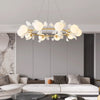 French creative ginkgo leaf living room chandelier