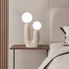 Nordic creative double head ball table lamp
