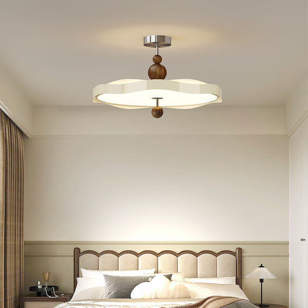 French cream style bedroom ceiling lamp