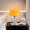 Medieval vintage glass table lamp