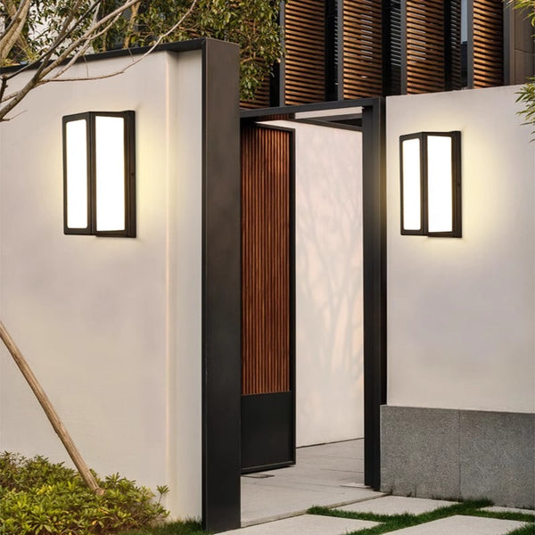 Applique murale d'extérieur à LED pour allée de cour