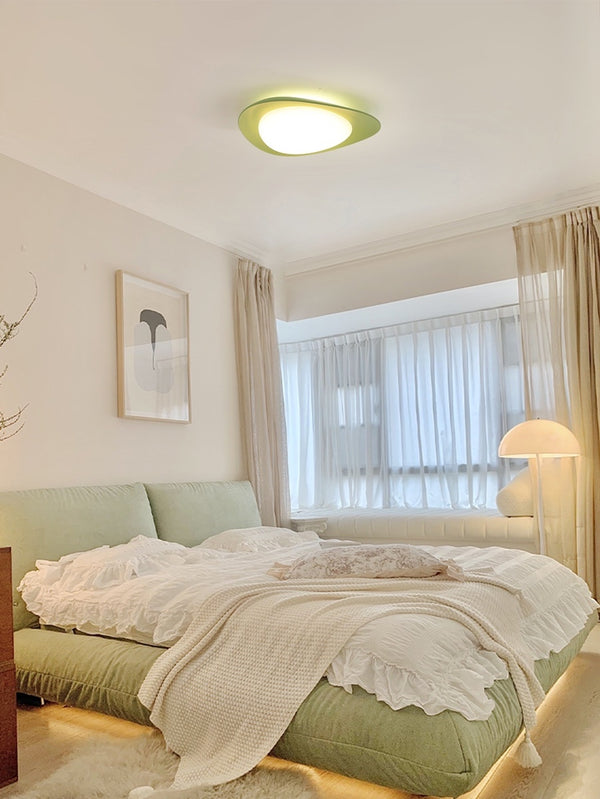 Plafonnier créatif en galets pour chambre à coucher et couloir