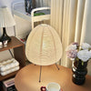 Japanese style rice paper table lamp