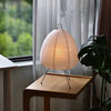 Japanese style rice paper table lamp