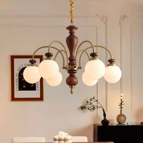 Medieval style creative magic beans chandelier