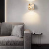 Japanese style wabi-sabi bedroom wall lamp