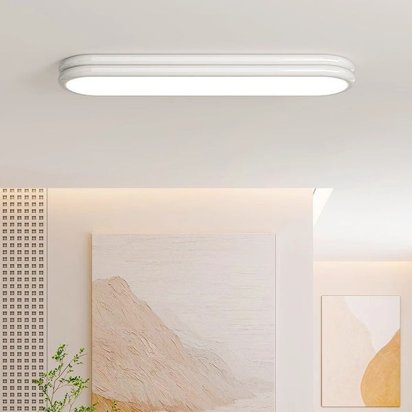 Deckenlampe im cremefarbenen Stil für den Flur