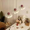 Cream style dining room bedroom bedside chandelier