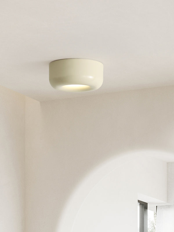 Cream style LED eye protection ceiling lamp