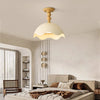 Plafonnier de chambre de style médiéval de style crème