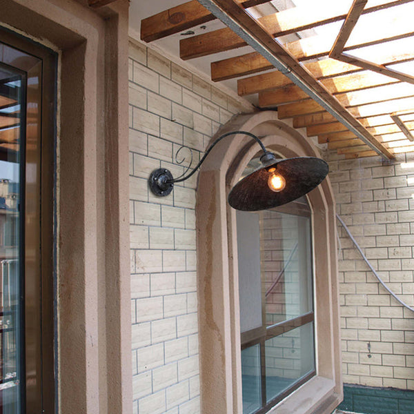 Applique murale d'extérieur vintage pour jardin