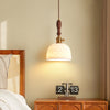 Wabi-sabi style bedroom bedside ceramic chandelier