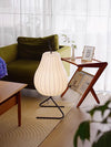 Cream style pear floor lamp