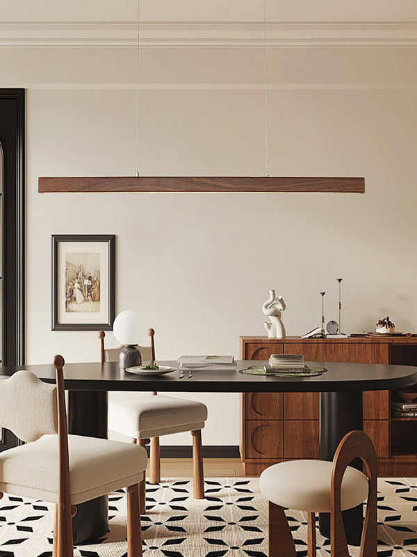 Suspension de table à manger en noyer