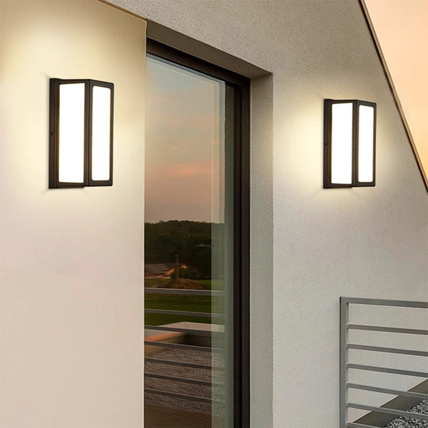 Applique murale d'extérieur à LED pour allée de cour