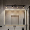Applique murale de salle de bain à LED tout en cuivre