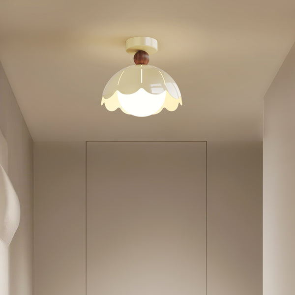 Medieval Cream Style Corridor Aisle Ceiling Lamp