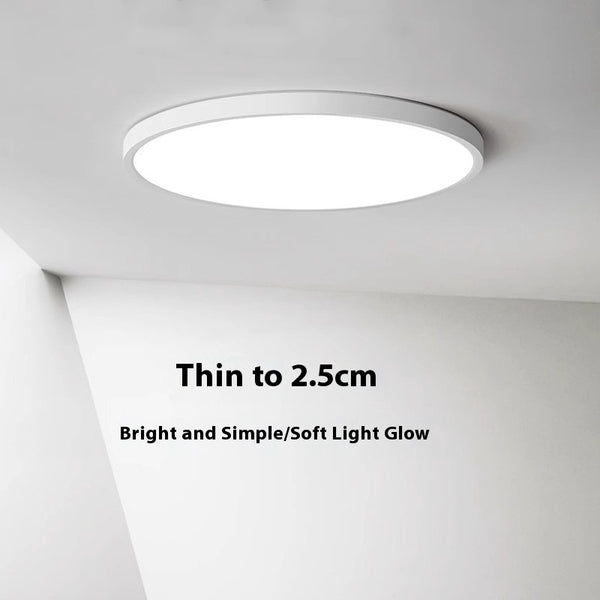 Minimalist ultra-thin LED ceiling light