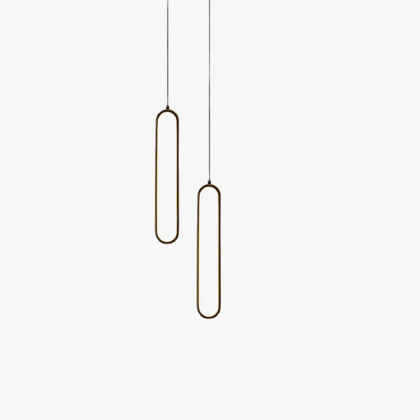 Minimalist LED bedroom bedside living room background wall Pendant light