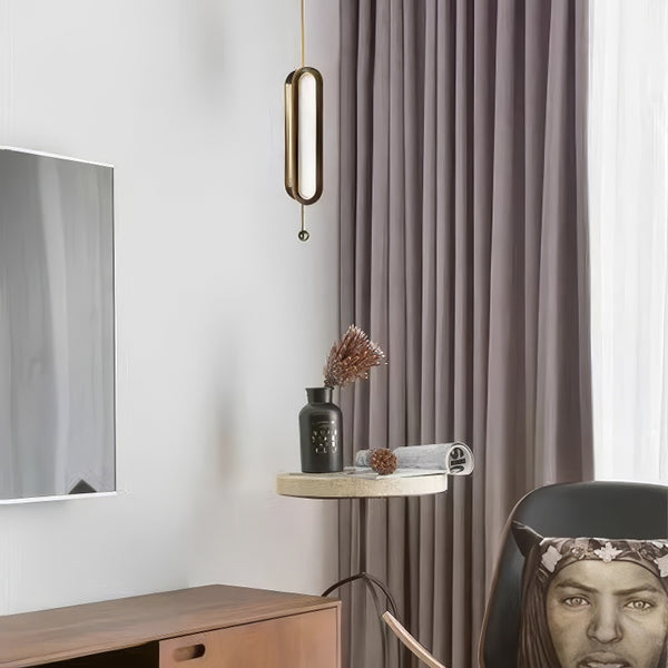 Petit lustre LED simple et créatif