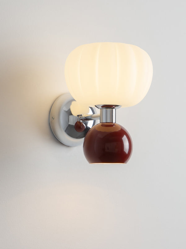 Creative pumpkin shape wall lamp