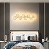 Creative ceramic lotus leaf wall lamp