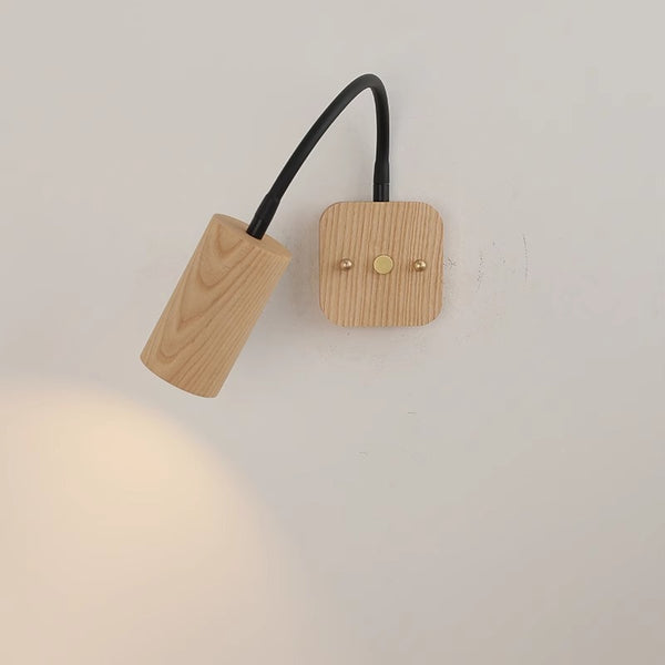 Lampe de chevet murale rotative rétro