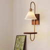 Wabi-sabi retro Japanese style study room restaurant bed and breakfast wall lamp