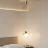 Petit lustre de chevet de chambre de style crème