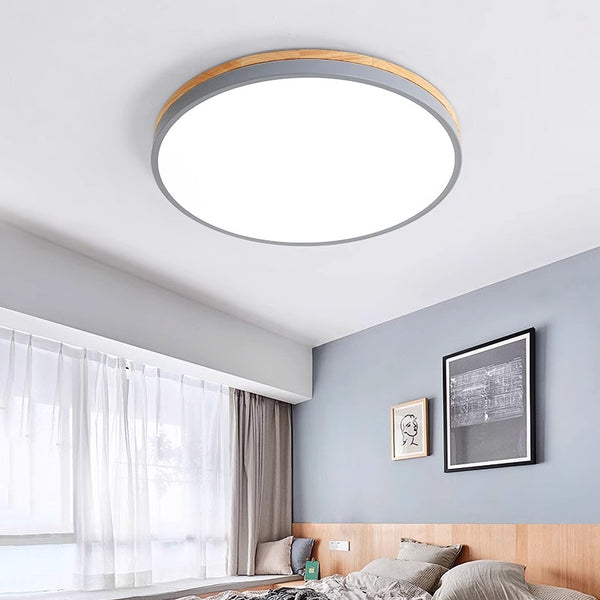 LED-Deckenleuchte Macaron für Schlafzimmer