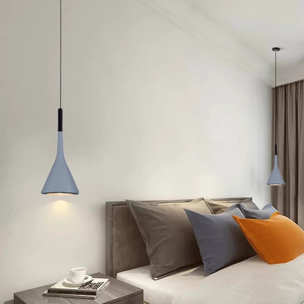 Creative personalized trumpet bedside dining room chandelier