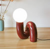 Creative personality glass table lamp