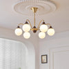Retro cream style magic bean living room chandelier